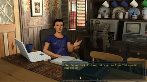 Captura de tela de Nancy Drew: Trail of the Twister (4 de 4)