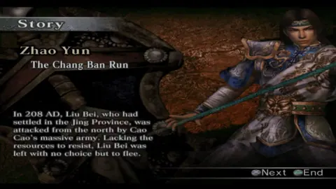 Captura de tela de Dynasty Warriors 4: Xtreme Legends (2 de 4)