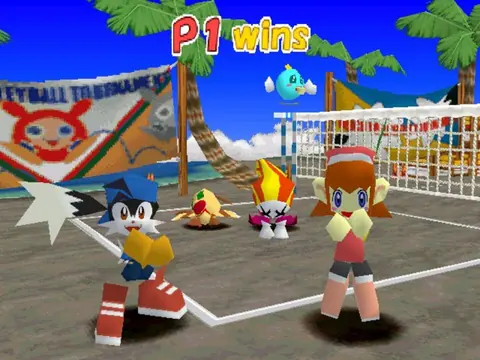 Captura de tela de Klonoa Beach Volleyball (2 de 3)