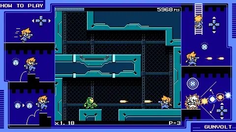 Captura de tela de Mighty Gunvolt (3 de 4)