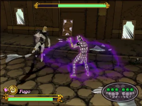 Captura de tela de JoJo no Kimyou na Bouken: Ougon no Kaze (1 de 4)