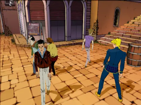 Captura de tela de JoJo no Kimyou na Bouken: Ougon no Kaze (4 de 4)