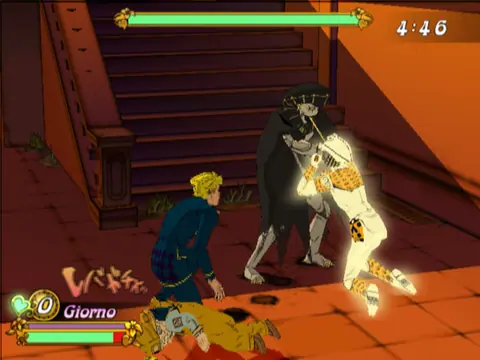 Captura de tela de JoJo no Kimyou na Bouken: Ougon no Kaze (2 de 4)