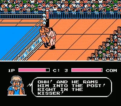 Captura de tela de Tecmo World Wrestling (2 de 4)