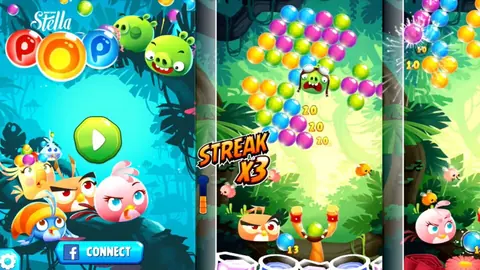 Captura de tela de Angry Birds: Pop! (3 de 4)