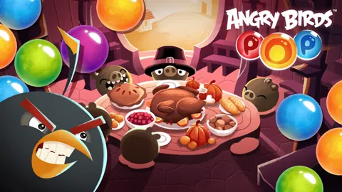 Captura de tela de Angry Birds: Pop! (2 de 4)