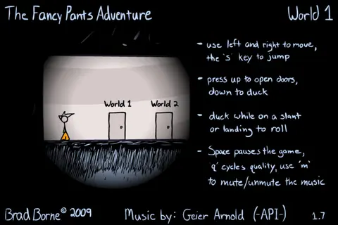 Captura de tela de The Fancy Pants Adventures: World 1 (1 de 4)