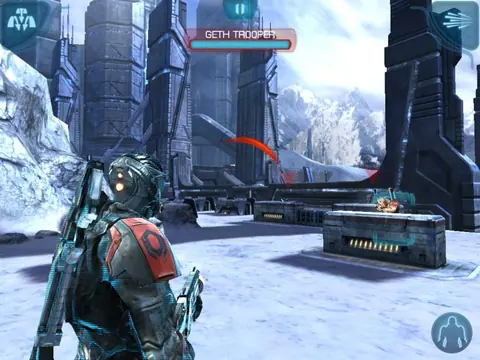 Captura de tela de Mass Effect: Infiltrator (3 de 3)
