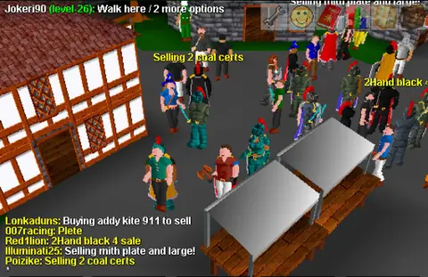 Captura de tela de RuneScape Classic (1 de 3)