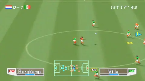 Captura de tela de World Soccer Jikkyou Winning Eleven 3: Final Ver. (3 de 3)