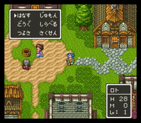 Captura de tela de Dragon Quest VI: Maboroshi no Daichi (3 de 4)