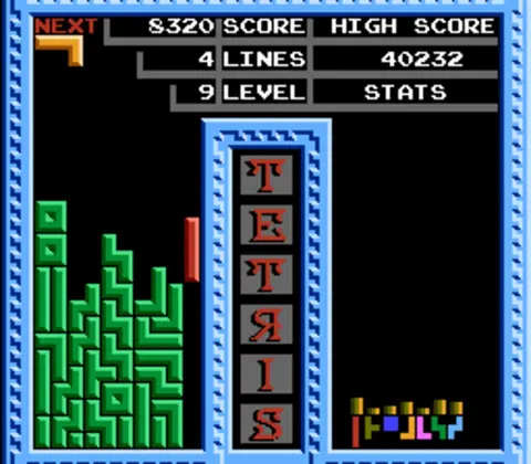 Captura de tela de Tetris (2 de 2)