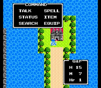 Captura de tela de Dragon Warrior III (2 de 4)