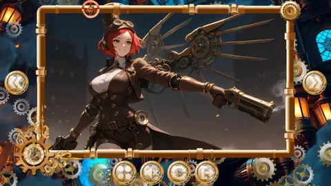 Captura de tela de Chronime Puzzle: Girls (2 de 4)