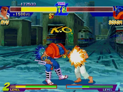 Captura de tela de Street Fighter Alpha: Warriors' Dreams (3 de 3)