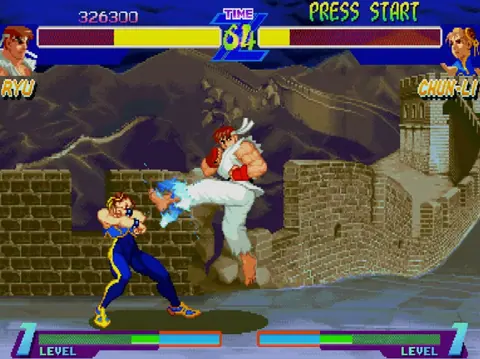 Captura de tela de Street Fighter Alpha: Warriors' Dreams (1 de 3)