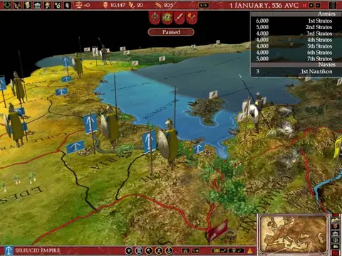 Captura de tela de Europa Universalis: Rome (4 de 4)