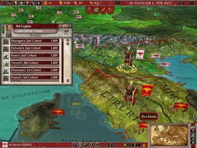 Captura de tela de Europa Universalis: Rome (2 de 4)