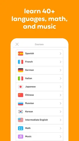 Captura de tela de Duolingo (1 de 1)