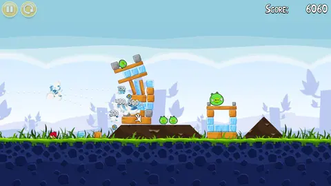 Captura de tela de Angry Birds (1 de 4)