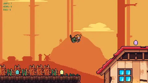 Captura de tela de Rooftop Rascal: The Farmer Cat (2 de 4)