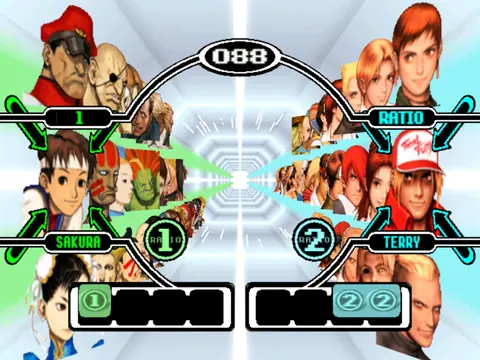 Captura de tela de Capcom vs. SNK: Millennium Fight 2000 (1 de 4)