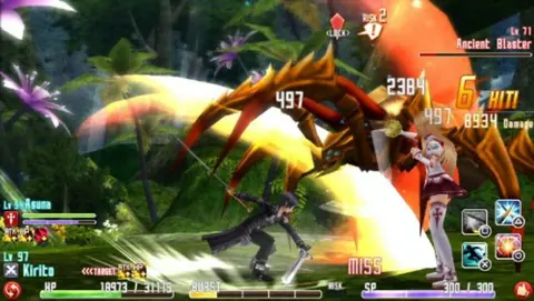 Captura de tela de Sword Art Online: Hollow Fragment (3 de 4)