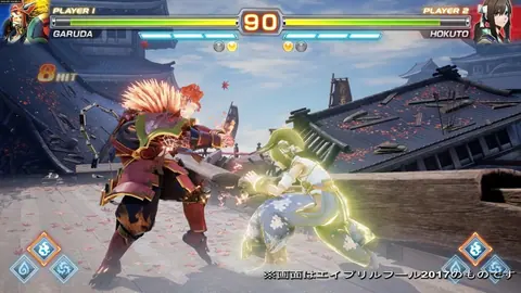 Captura de tela de Fighting EX Layer (3 de 4)