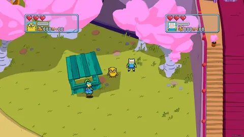 Captura de tela de Adventure Time: Explore the Dungeon Because I Don't Know! (2 de 4)