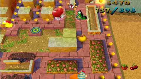 Captura de tela de Ms. Pac-Man: Maze Madness (1 de 3)