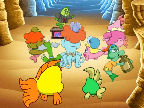 Captura de tela de Freddi Fish 5: The Case of the Creature of Coral Cove (1 de 4)