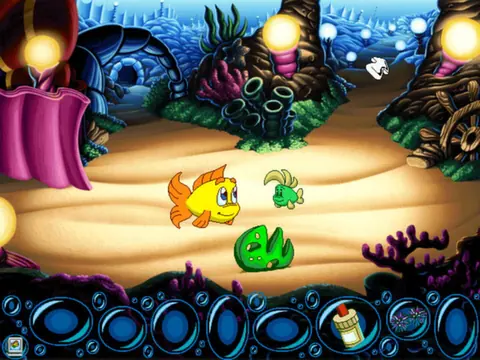 Captura de tela de Freddi Fish 5: The Case of the Creature of Coral Cove (4 de 4)