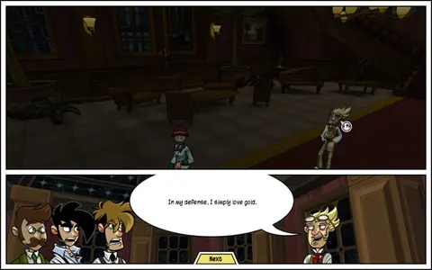 Captura de tela de Penny Arcade Adventures: On the Rain-Slick Precipice of Darkness - Episode Two (3 de 4)