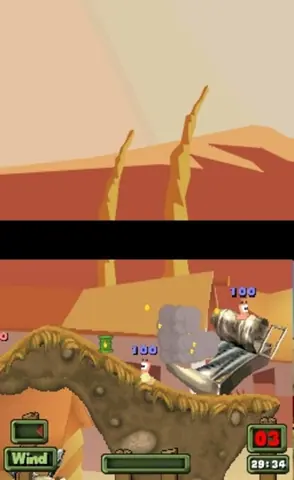 Captura de tela de Worms: Open Warfare 2 (3 de 4)