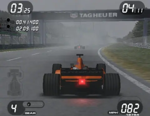 Captura de tela de Formula One 2001 (2 de 4)