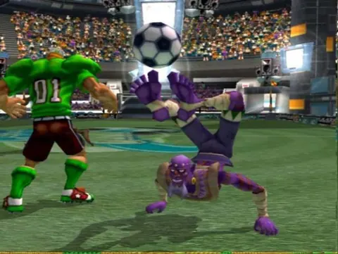 Captura de tela de Sega Soccer Slam (2 de 4)