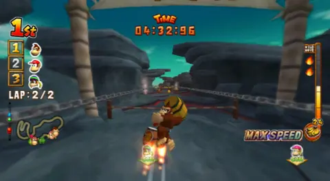 Captura de tela de Donkey Kong Barrel Blast (3 de 4)