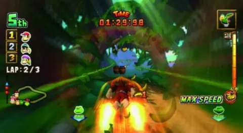 Captura de tela de Donkey Kong Barrel Blast (1 de 4)