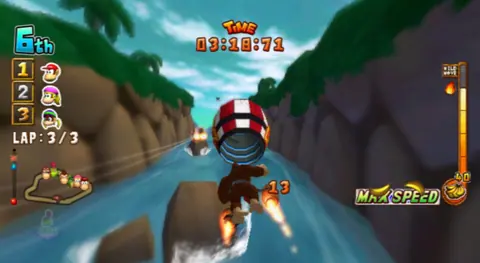 Captura de tela de Donkey Kong Barrel Blast (4 de 4)