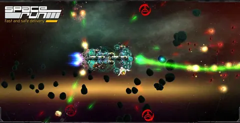 Captura de tela de Space Run: Fast and Safe Delivery (1 de 4)