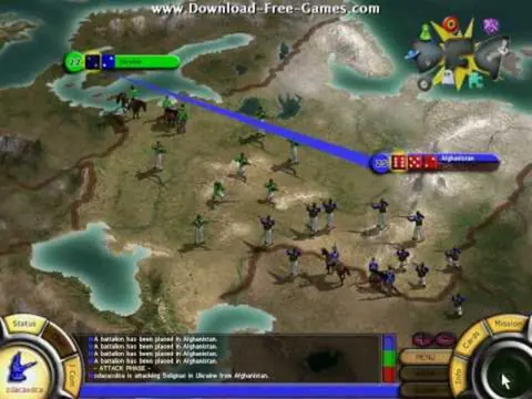 Captura de tela de Risk II (2 de 4)