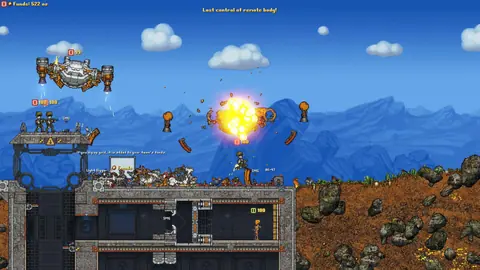Captura de tela de Cortex Command (1 de 4)