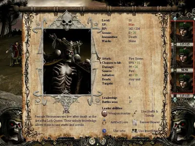 Captura de tela de Disciples II: Servants of the Dark (4 de 4)