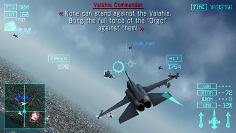 Captura de tela de Ace Combat: Joint Assault (4 de 4)