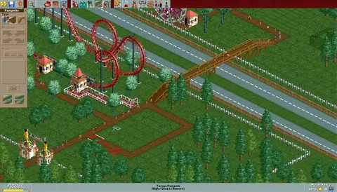 Captura de tela de RollerCoaster Tycoon (2 de 4)