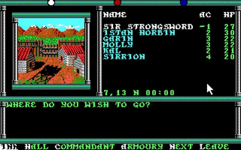 Captura de tela de Death Knights of Krynn (3 de 4)