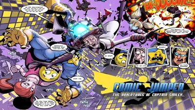 Captura de tela de Comic Jumper: The Adventures of Captain Smiley (3 de 3)