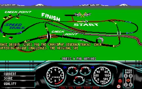 Captura de tela de Race Drivin' (2 de 3)