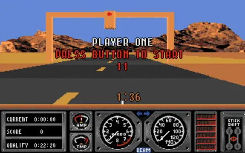 Captura de tela de Race Drivin' (3 de 3)
