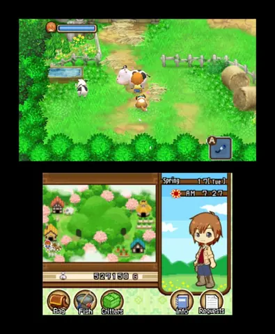 Captura de tela de Harvest Moon: The Tale of Two Towns (2 de 4)